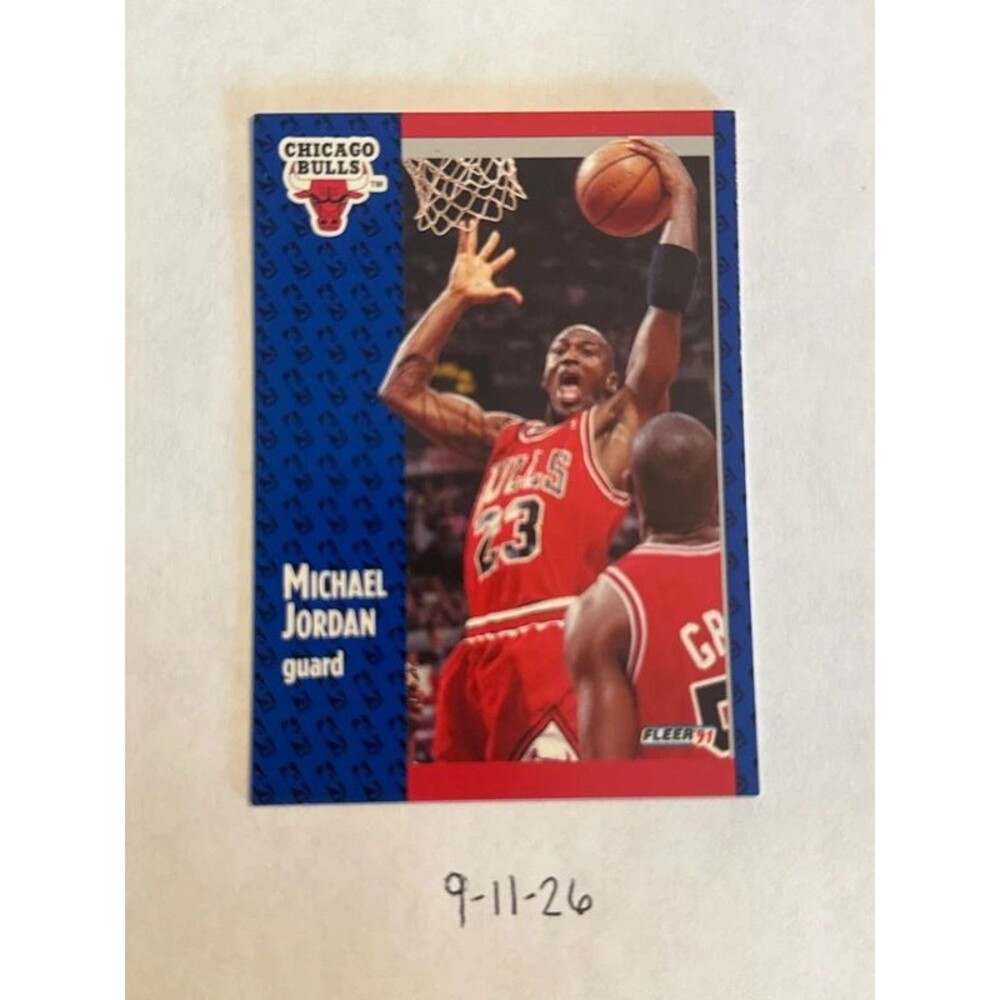 1991 Fleer Michael Jordan #29